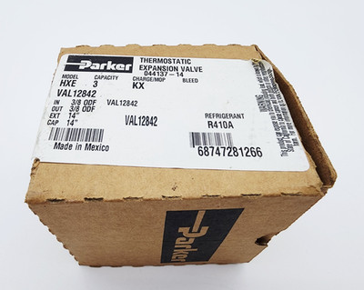 Trane / Parker Thermostatic Expansion Valve VAL12842; TEV HXE 3 KX200 R410A