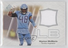 2023 SP Game Used Edition CFL Jersey Wynton McManis #CFL-WM 2pw