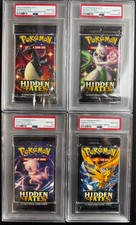 Pokemon Destino Nascosto Booster Pack Art Set SEQUENZIALE Shiny Mew Charizard PSA 10