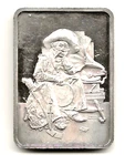 1 oz .999 SILVER Norman Rockwell 1975  Dreams of Long Ago Best Loved Post Covers