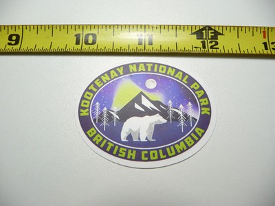 KOOTENAY NATIONAL PARK BRITISH COLUMBIA #2 SMALL STICKER DECAL HIKING CAMPING