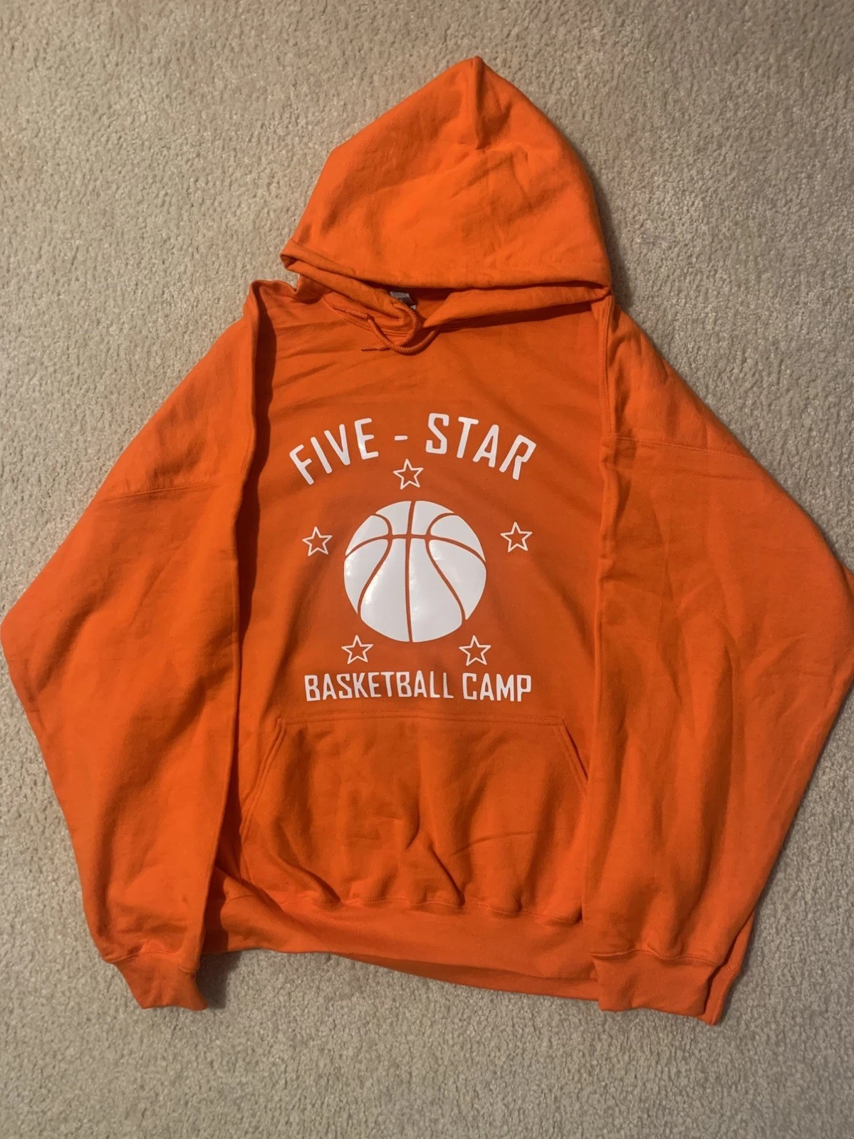 Five Star Basketball Camp Tee HOODIE !!! Any size !!! Nba