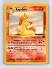 Rapidash 44/64 Uncommon Jungle Pokemon Unlimited Lightly Played on eBay