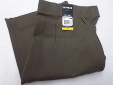 NEW Express Women's Pull On Soft Stretch Ponte Skirt  Brown size Medium