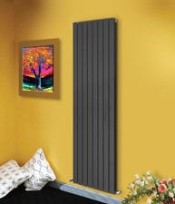 Anthracite Designer Horizontal Vertical Radiator Flat Panel Oval Column Rads