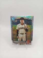 2025 Bowman Chrome - Prospects Djean Macares Mojo Refractor (RC) (Giants)