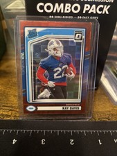 2024 Panini Donruss Rated Rookie Ray Davis #316