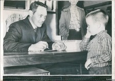 1960 Elroy Face Pirates Star Larry Brubaker Pittsburgh Press Vintage Photo 6x8