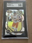 2024 Select Bo Nix Silver Die-Cut Prizm Rookie Card 221 Graded SGC 10 GEM MINT