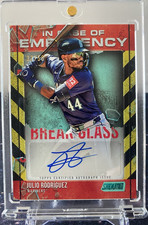 Topps 2025 Julio Rodríguez In Case of Emergency Auto /50 Mariners ICOEA-JR