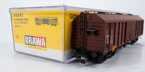 Brawa 48382 Güterwagen Gags der DR Ep IV, sehr guter Zustand | Condition: Gebraucht