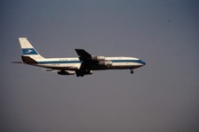 Dia OD-AGS Boeing 707-331C Kuwait Airways 20.09.1991 FRA 35mm gerahmt OP-K3-6