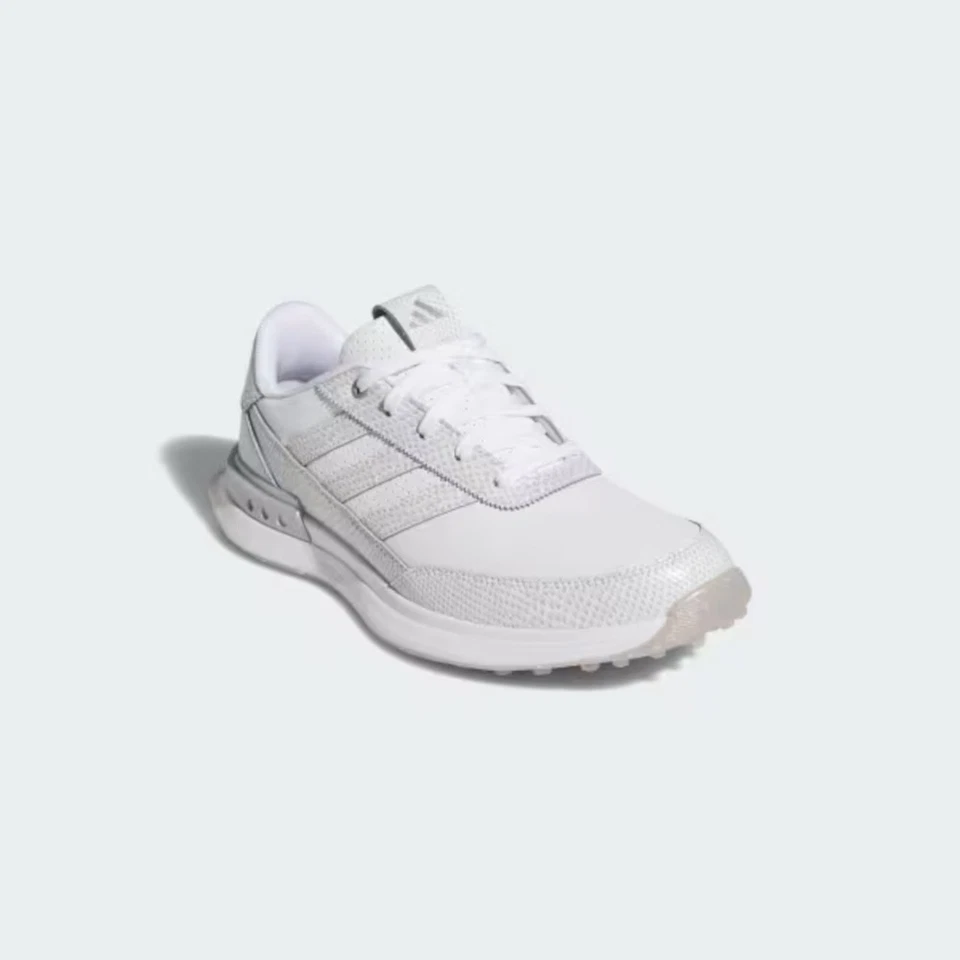 NEU Adidas Damen S2G SL Leder 25 Golfschuhe weiß/silber metallic Größe 7,5M - Bild 1 von 1