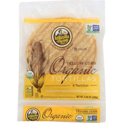 Tortilla Corn Yllw 8Ct Org 8.46 Oz(Case Of 10)