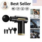 Silent Electric Massager - Rechargeable Massage Gun for Deep Muscle Therapy