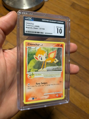 Chimchar graded CGC 10 for sale on eBay