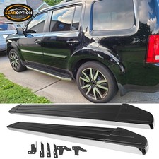 Fits 09-15 Honda Pilot Yf34 V2 Style Running Boards Side Step Nerf Bars Fits 09-15 Honda Pilot Yf34 V2 Style Running Boards Side Step Nerf Bars
