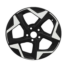 71072 OEM Reconditioned Aluminum Wheel 17x7 Machined and Painted Gloss Black
