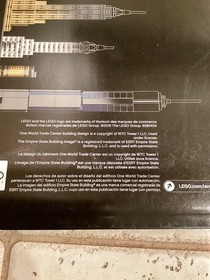 LEGO Architecture Set 21028 New York City Instruction Manual Only 2016