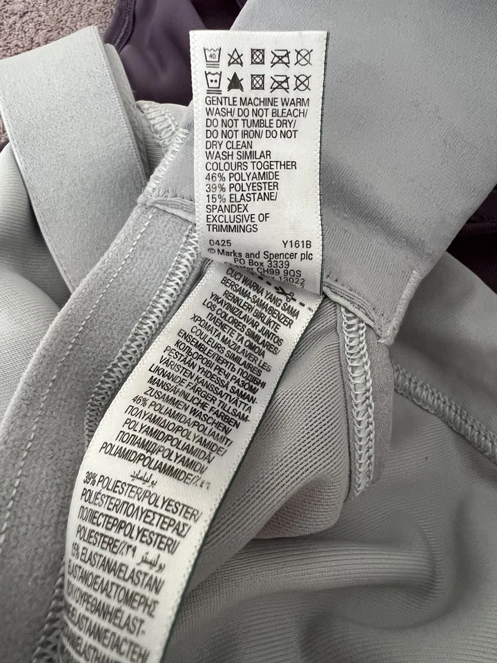 Marks & Spencer Good Move High Impact Sport-BH mit Bügel x 4 Größe 36G - Bild 4 von 4