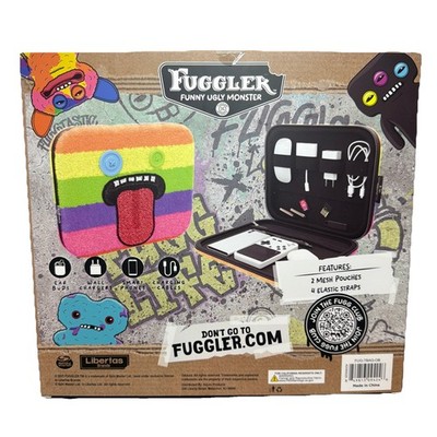 Fuggler Oogah Boogah Tech Bag Organizer Furry Plush Zipper Case