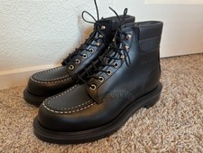 Red Wing Heritage 8133 6" Classic Moc Toe Supersole Black Chrome Leather 7.5E