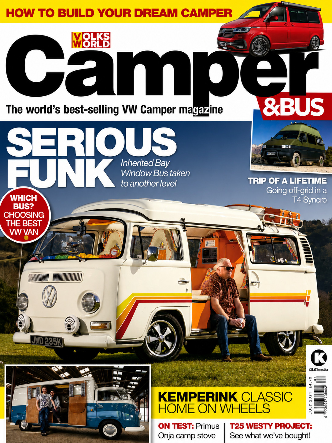 🏁 VolksWorld Camper & Bus July 2021 Serious Funk VW Magazine VG