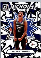 Alyssa Thomas 2025 Donruss WNBA My House #11 Phoenix Mercury