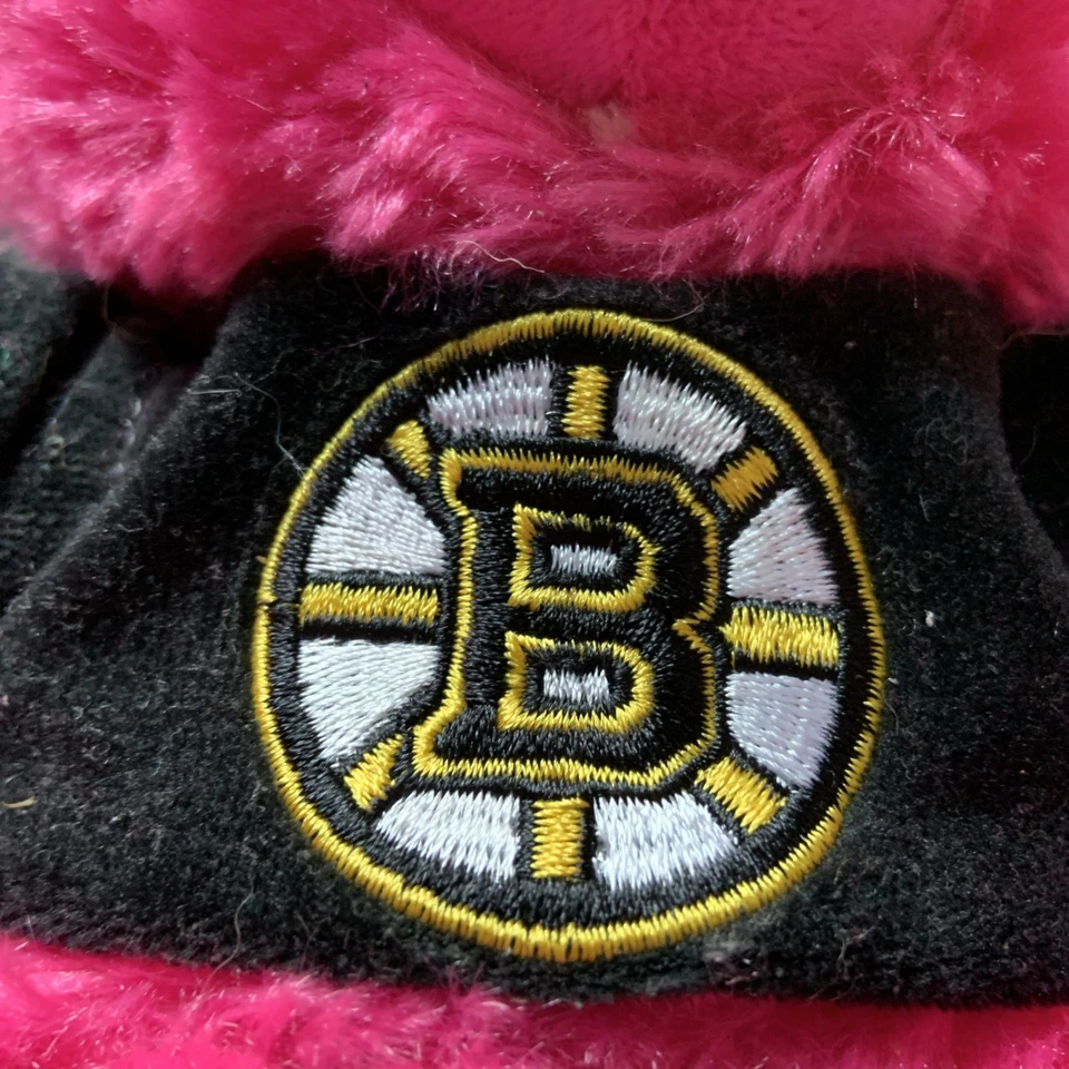Oso de peluche Boston Bruins - Forever Collectibles FOCO - NHL Team Teddy Pink ¡Lindo! Foto 2 de 4