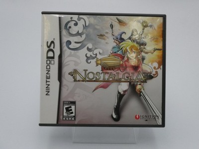Nostalgia (Nintendo DS) CIB Authentic Complete in Case with Manual Tested