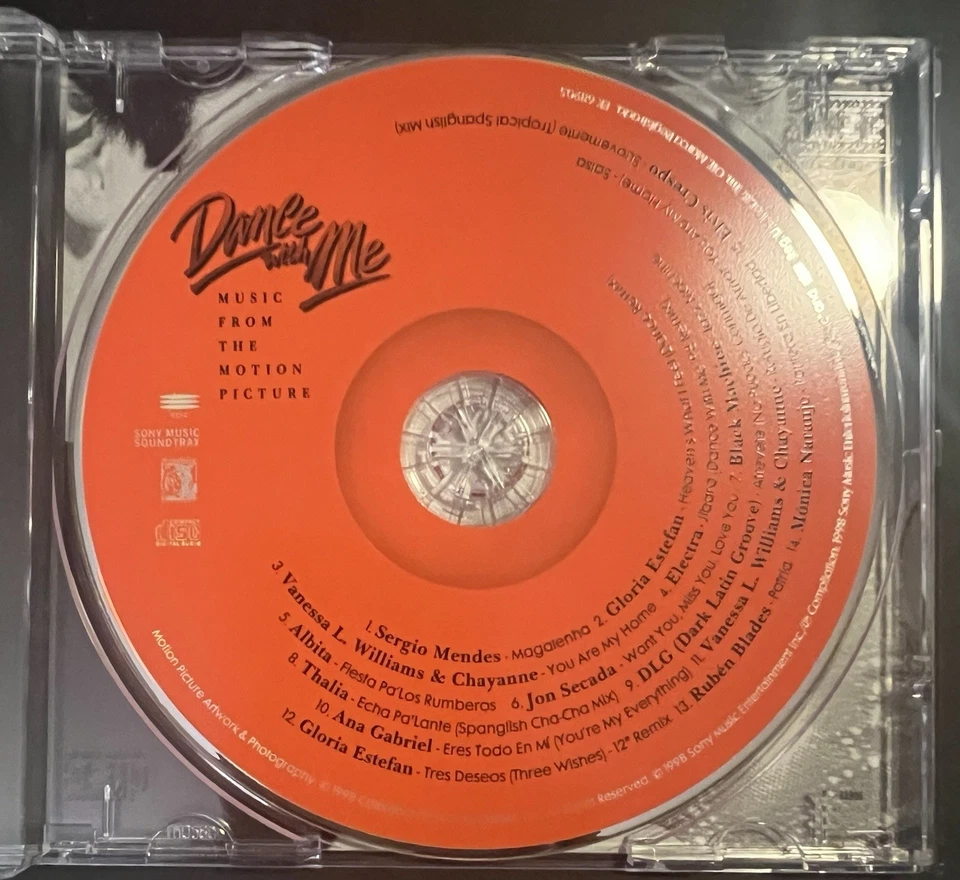 «Провокам» и «Танцуй со мной» Sondtrack Chayanne (2 CD 1992/98) Ванесса Уильямс - Изображение 4 из 4