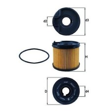 Kraftstofffilter für Peugeot 206 2A/C SW 2E/K 306 7A 7B 7E 307 3A/C 3E | 244895