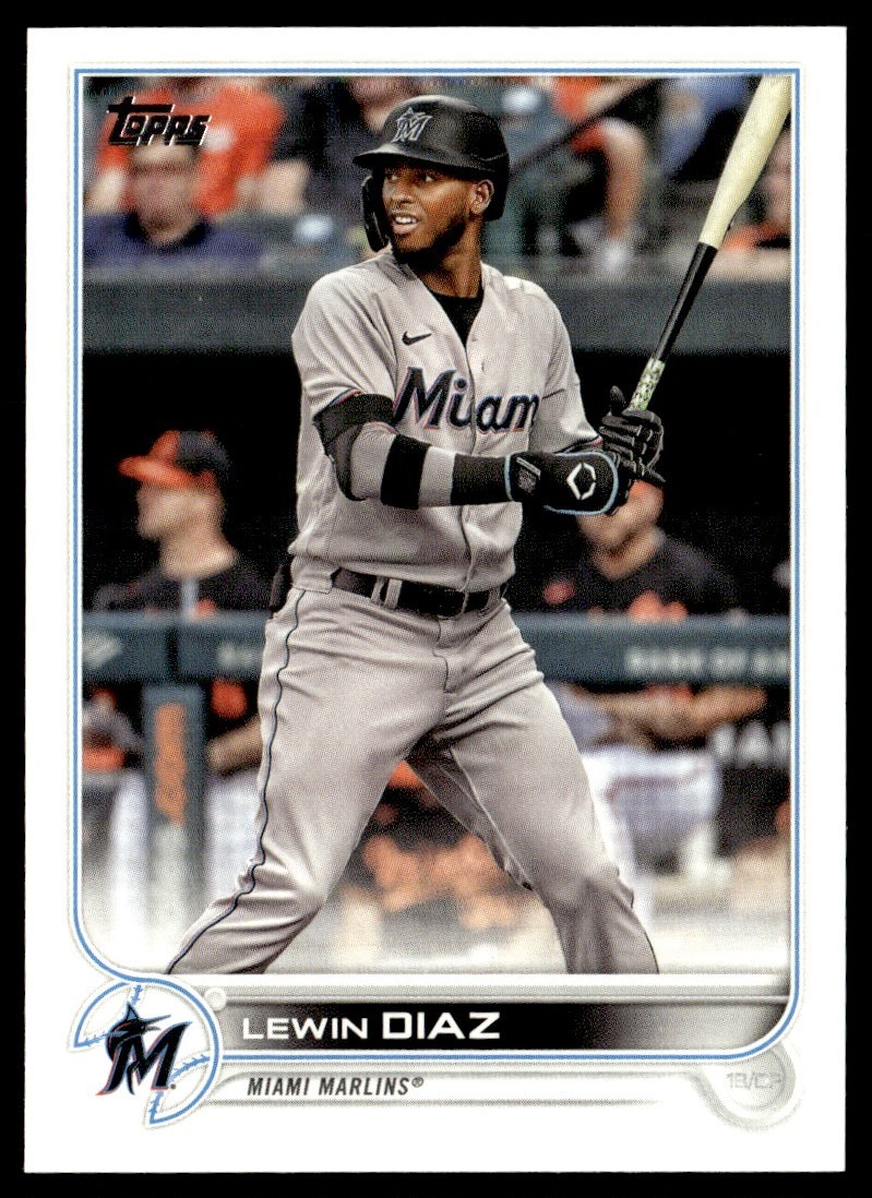 2022 Topps Lewin Diaz Miami Marlins #613