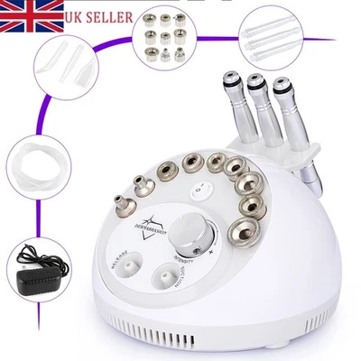 3 in 1 Diamond Microdermabrasion Dermabrasion Machine Facial Peel Vacuum Spray - Image 1 of 4