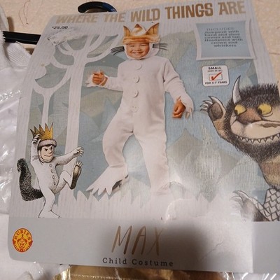 Rubies Where the Wild Things Are Max Costume Children's Size 4-6
