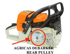 AGRICAS AGT004 Rear Pulley – Debarker Spare Part for Stihl MS391 / MS462 & More