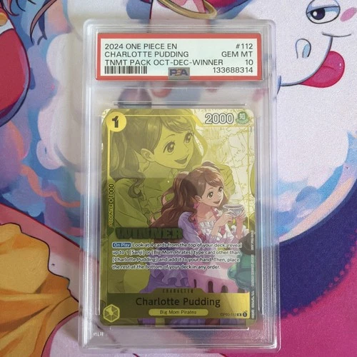 Charlotte Pudding Winner Pack 2024 OP03-112 PSA 10 One Piece English
