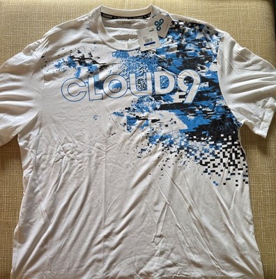 Puma Cloud9 Graphic Gamer Tee White Blue Black Men's XL BNWT Cotton ESports