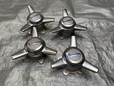 American Racing 3 Bar Spinner Center Caps Set Of 4
