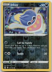 Inkay 121/196 Lost Origin Reverse Holo Common