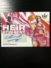 2022-23 Panini Court Kings Isaiah Mobley Rookie Auto /199 Heir Apparent #HA-ICC