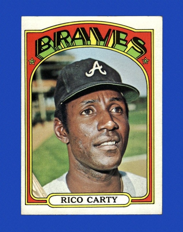 1972 Topps Set-Break #740 Rico Carty EX-EXMINT *GMCARDS*