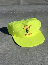 Vintage Albuquerque Dukes Neon Nylon Snapback Hat