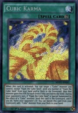 Cubic Karma 1st Ed Secret Rare MVP1-ENS41 Yu-Gi-Oh!