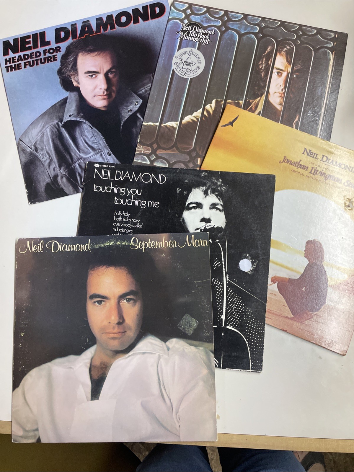 Neil Diamond Vinyl Record Collection 5 Albums Set