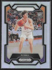 2024 Panini Prizm Draft Picks #55 PJ Hall Prizms Silver