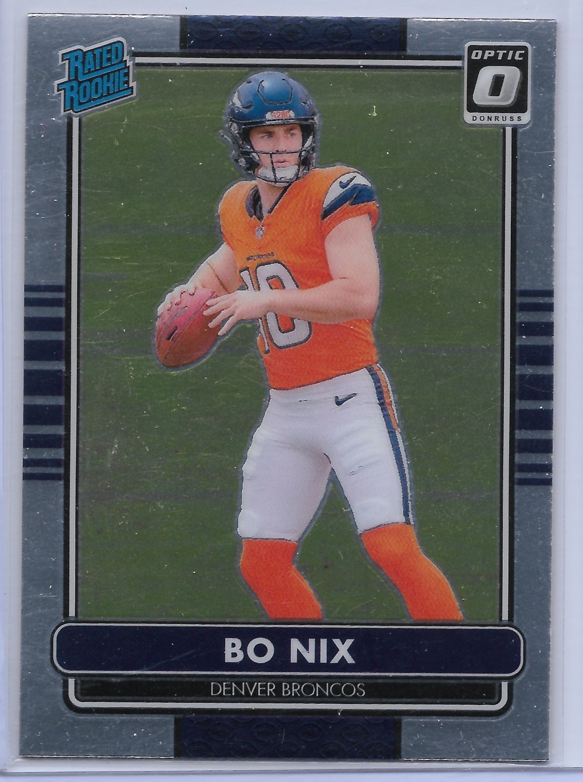 2024 Panini Donruss Optic - 2014 Retro Series Bo Nix #6 (RC) Rookie Broncos