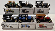Lot Of 6 Vintage Readers Digest Collectible Miniature Diecast Classic Cars 1990s