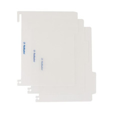 Delfonics Rollbahn Spiral Notebook Index Sheets: 5.2 in. x 7 in. Clear  B6 not