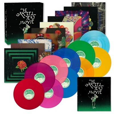 The Grateful Dead Movie Soundtrack, San Francisco 1974 (10x color vinyl LP box)
